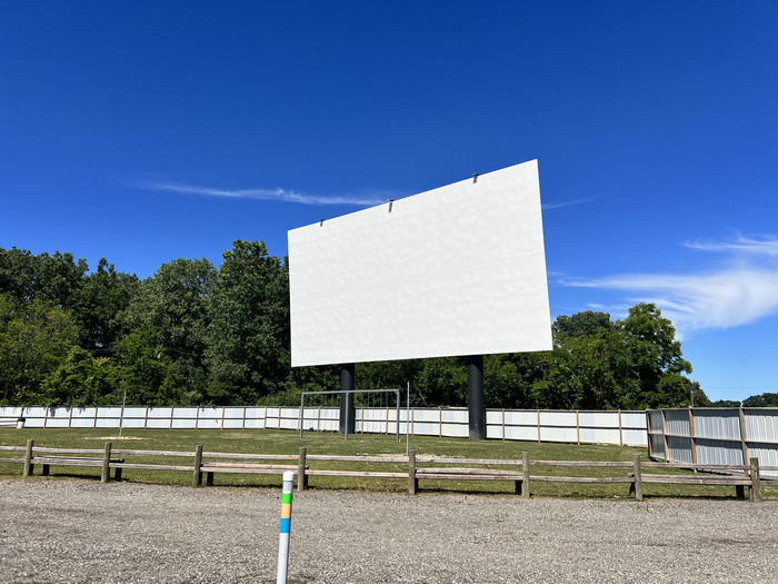 Memory Lane Drive-In Theater - July 9 2022 Photo (newer photo)